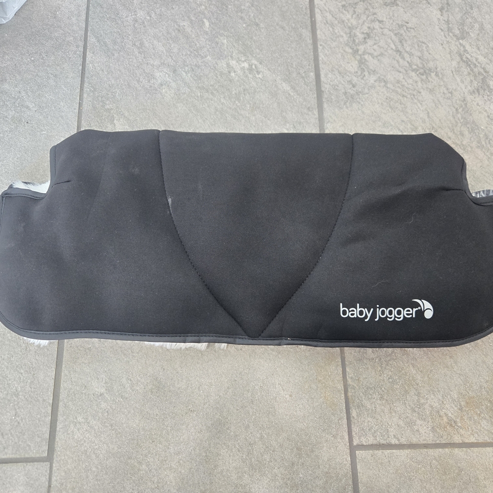 Baby Jogger Black Stroller Footmuff